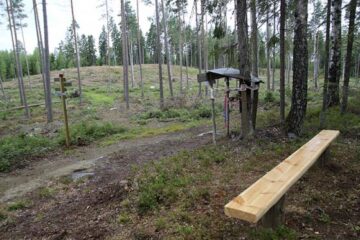 Huhdin lähimaaston kävelyreitit on viitoitettu