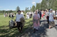Valtakunnallinen evakkovaellus järjestettiin Urjalassa viimeksi vuonna 2016.