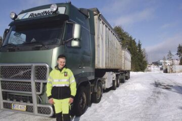 Juusosta tulee yhdistelmäajoneuvonkuljettaja