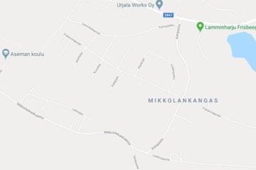 Henkilöauto paloi Kangastiellä