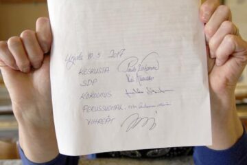 Valtuuston puheenjohtajuus keskustalle