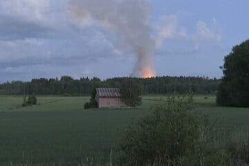 Suuri rakennuspalo Holstintiellä
