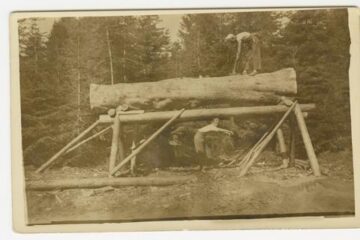 Lankunsahausta 1900-luvun alkupuolen malliin