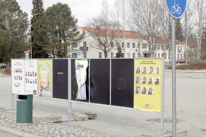 vaalimainontaa