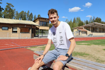 Aleksi Ojala kentalla