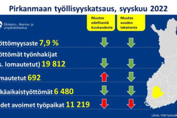 Pirkanmaan tyollisyyskatsaus kuva