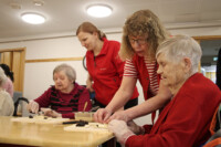 reikonlinna Eeva Niittymaki, Soili Uusitalo, Leila Kuljuntausta, Anneli Ojala_HI