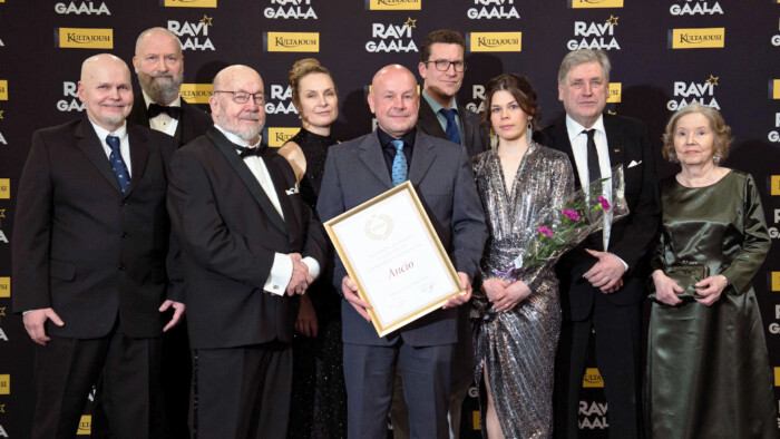 Ancio palkittiin _Hippos:Joel Nykänen