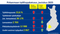 tyollisyyskatsaus joulukuu 2025