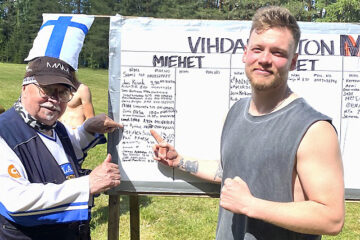 vihdanheiton MM-kisat Mape Helminen ja Jere Hyvönen