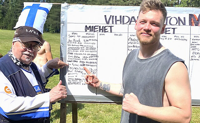 vihdanheiton MM-kisat Mape Helminen ja Jere Hyvönen