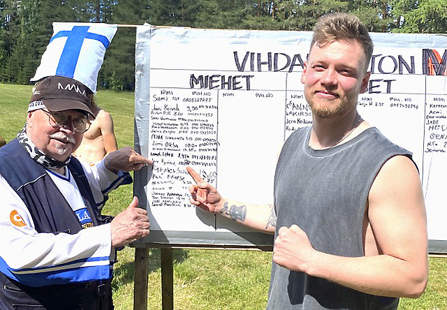 vihdanheiton MM-kisat Mape Helminen ja Jere Hyvönen