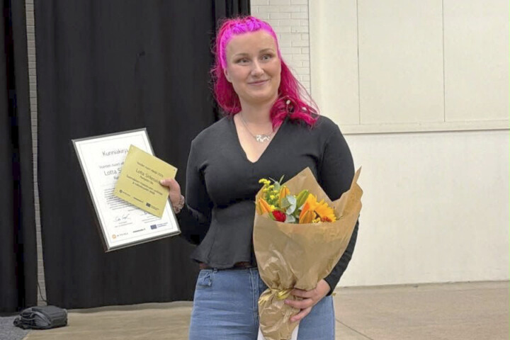 vuoden nuori viljelijä Lotta Sirkesalo